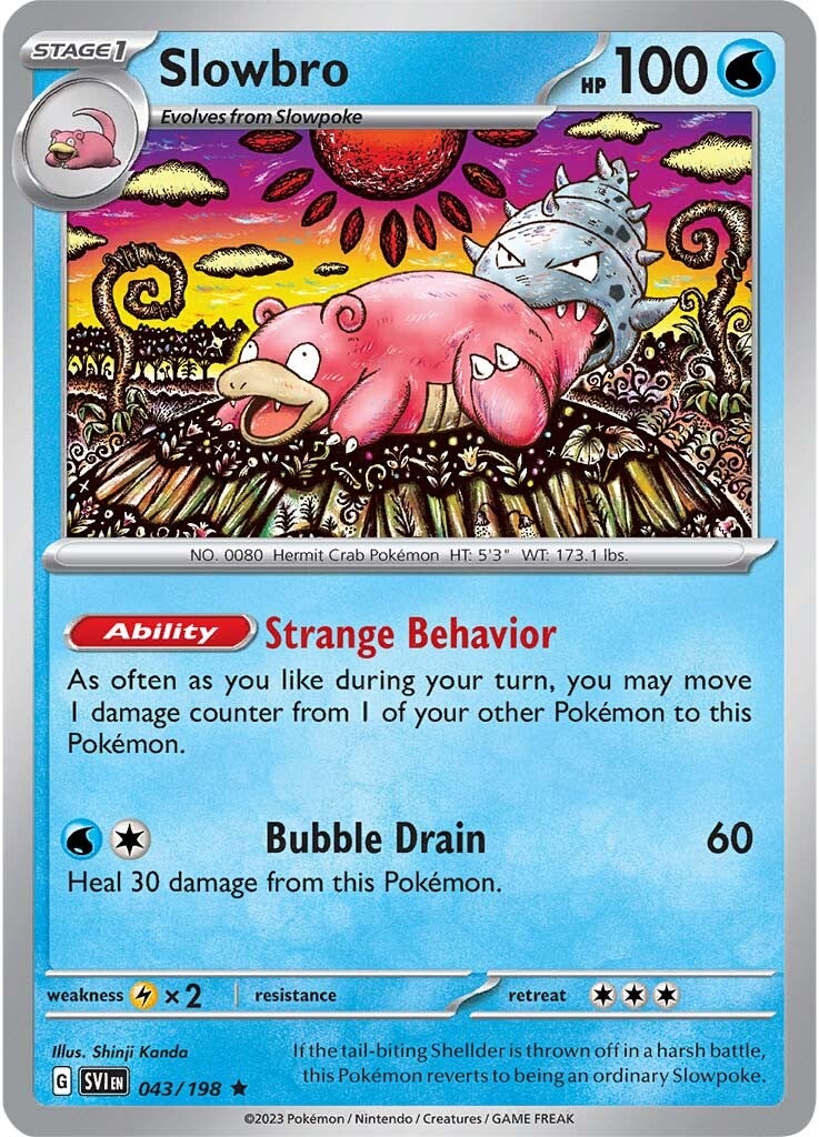 Slowbro (043/198) [Scarlet & Violet: Base Set] | Odin's Place