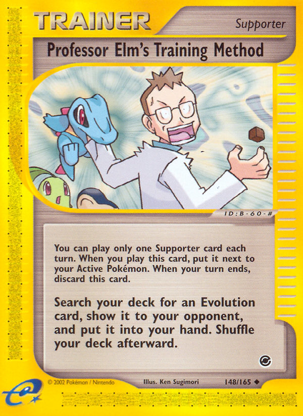 Professor Elm's Training Method (148/165) [Expedition: Base Set] | Odin's Place