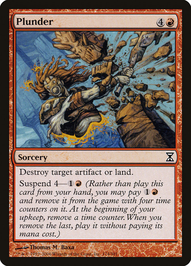 Plunder (174) [Time Spiral] | Odin's Place