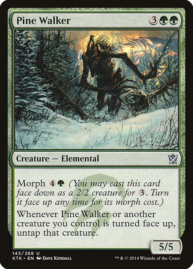 Pine Walker (143) [Khans of Tarkir] | Odin's Place