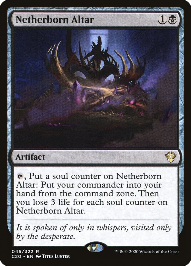 Netherborn Altar [Commander 2020] | Odin's Place