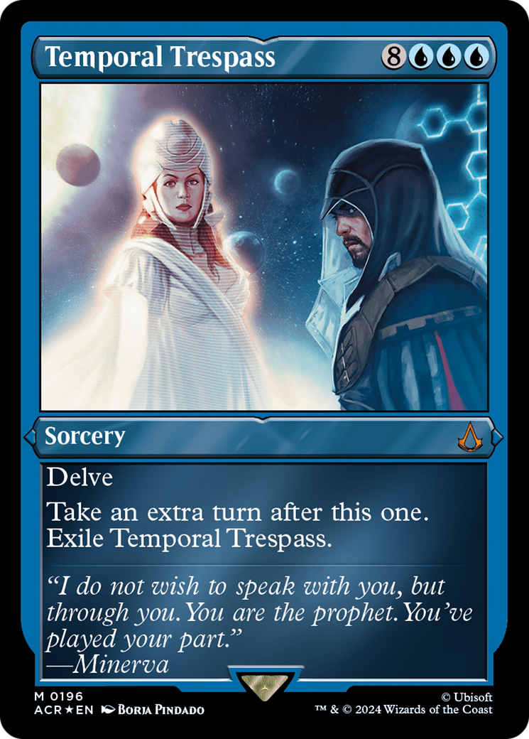 Temporal Trespass (Foil Etched) [Assassin's Creed] | Odin's Place