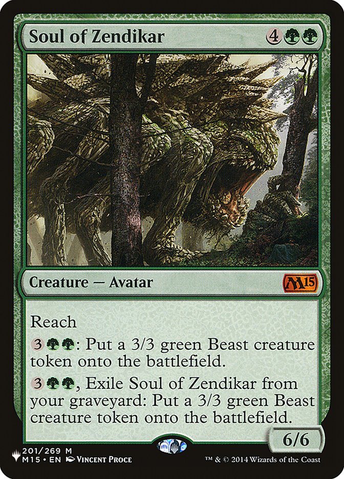 Soul of Zendikar [The List] | Odin's Place