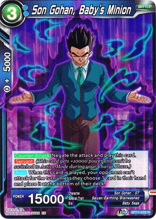Son Gohan, Baby's Minion (BT11-035) [Vermilion Bloodline 2nd Edition] | Odin's Place