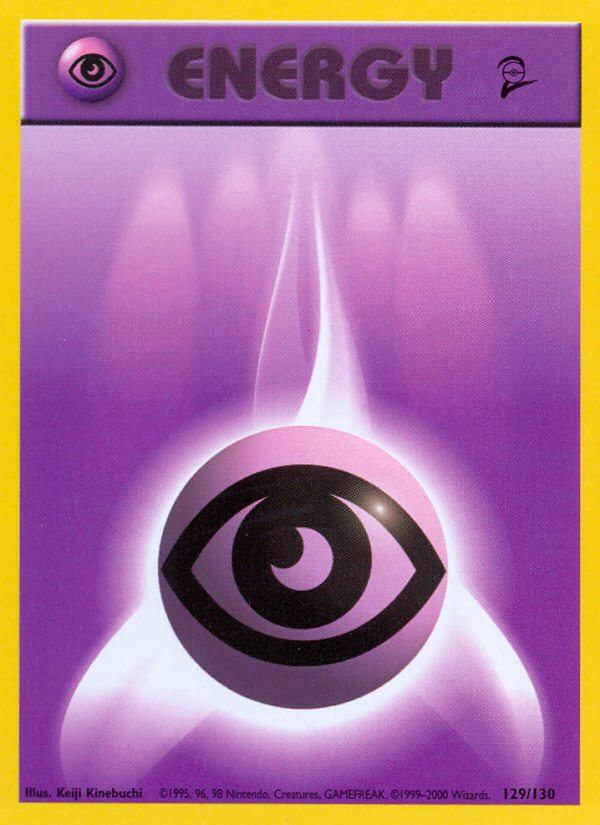 Psychic Energy (129/130) [Base Set 2] | Odin's Place