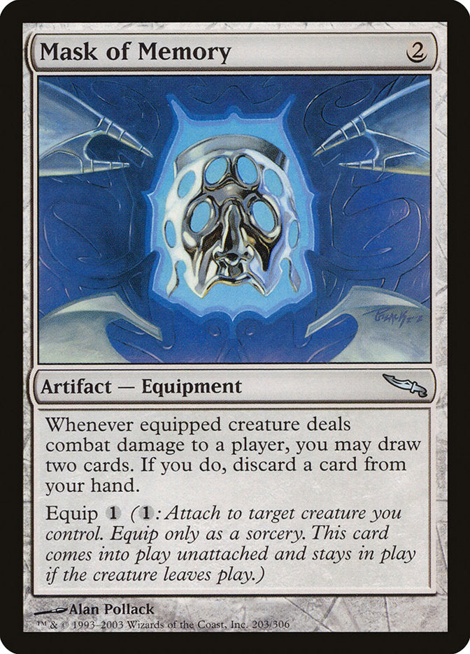 Mask of Memory (203) [Mirrodin] | Odin's Place