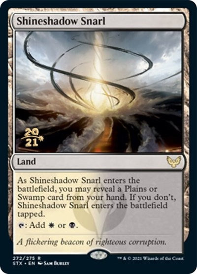 Shineshadow Snarl [Strixhaven: School of Mages Prerelease Promos] | Odin's Place