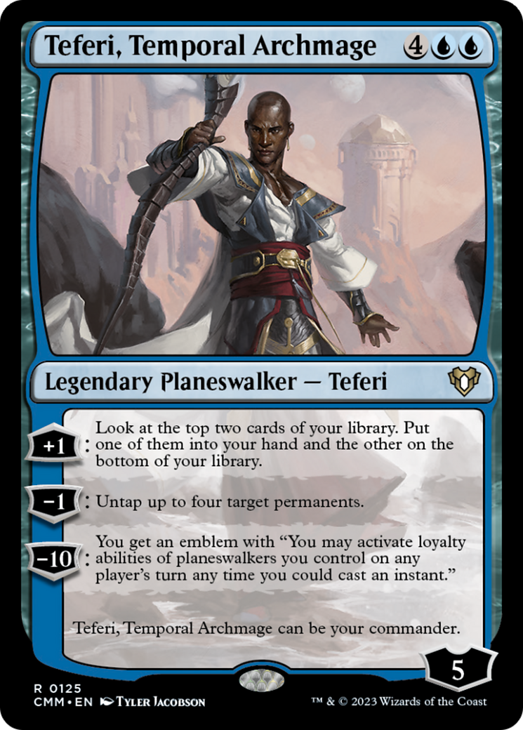 Teferi, Temporal Archmage [Commander Masters] | Odin's Place