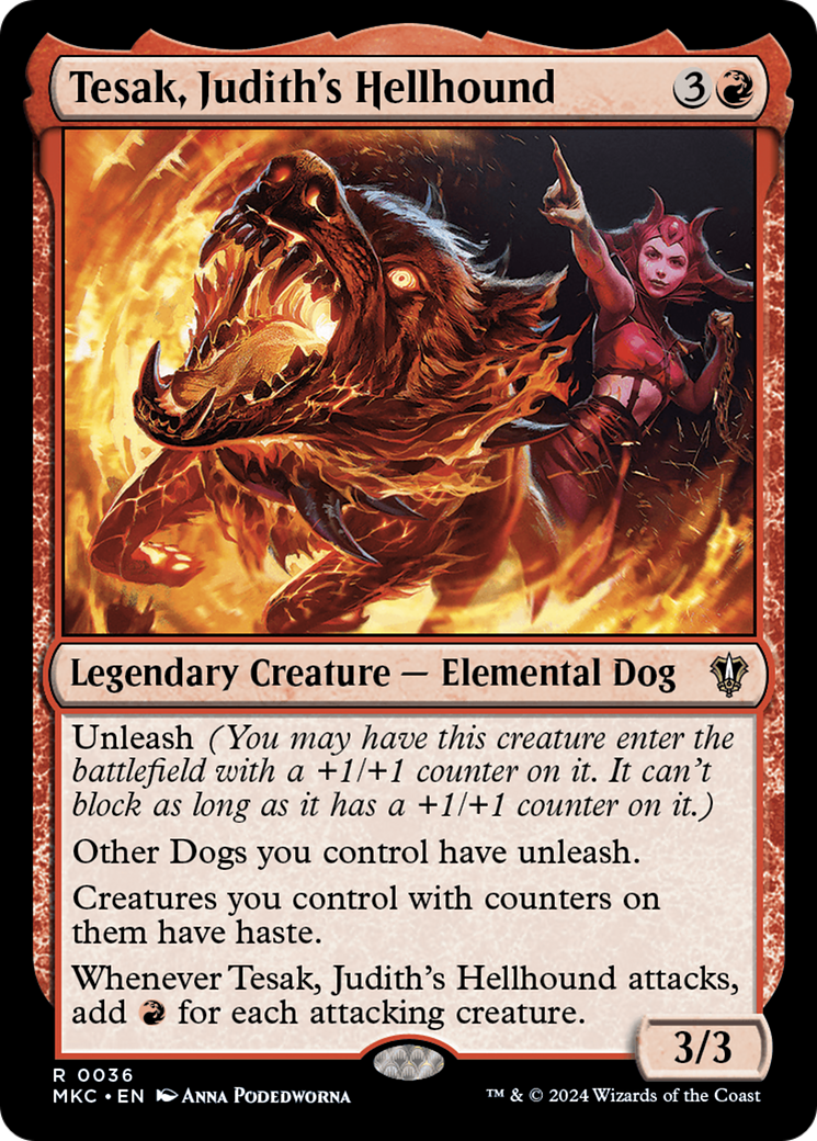 Tesak, Judith's Hellhound [Murders at Karlov Manor Commander] | Odin's Place