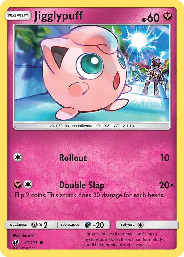 Jigglypuff (71/111) [Sun & Moon: Crimson Invasion] | Odin's Place