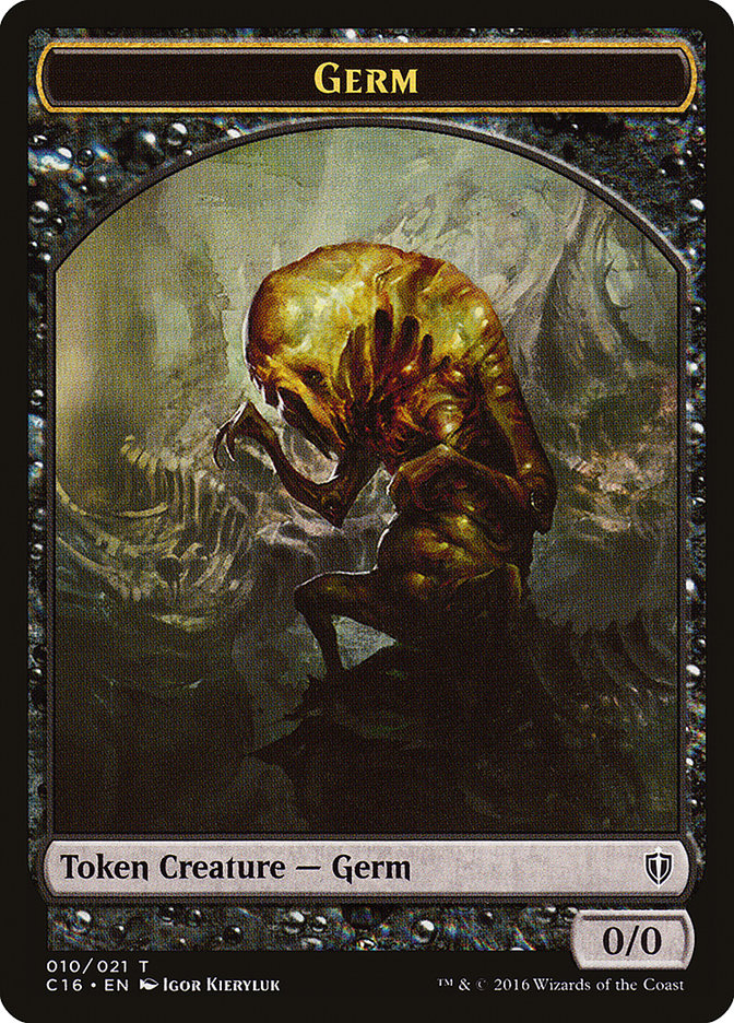 Germ // Spirit (006) Double-Sided Token [Commander 2016 Tokens] | Odin's Place