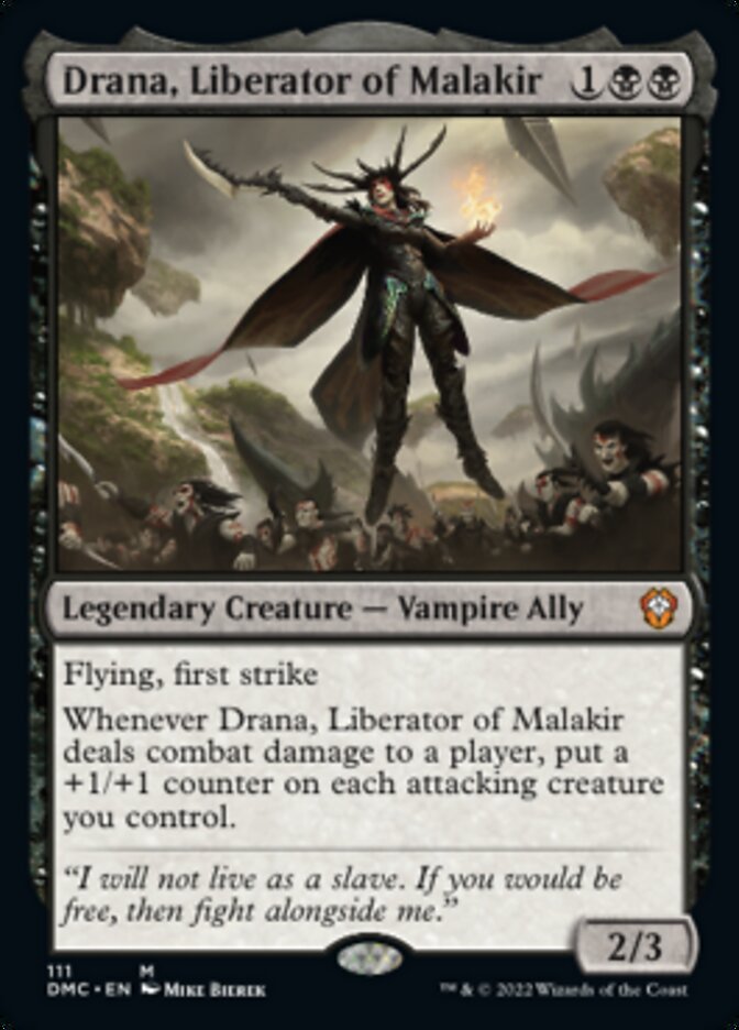 Drana, Liberator of Malakir [Dominaria United Commander] | Odin's Place