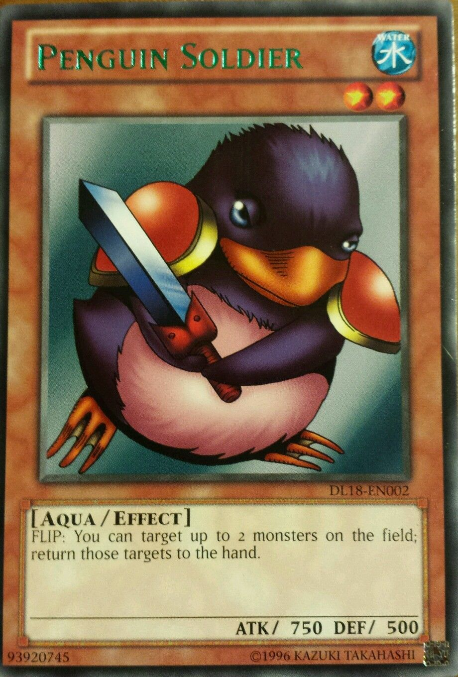 Penguin Soldier (Green - DL18) [DL18-EN002] Rare | Odin's Place