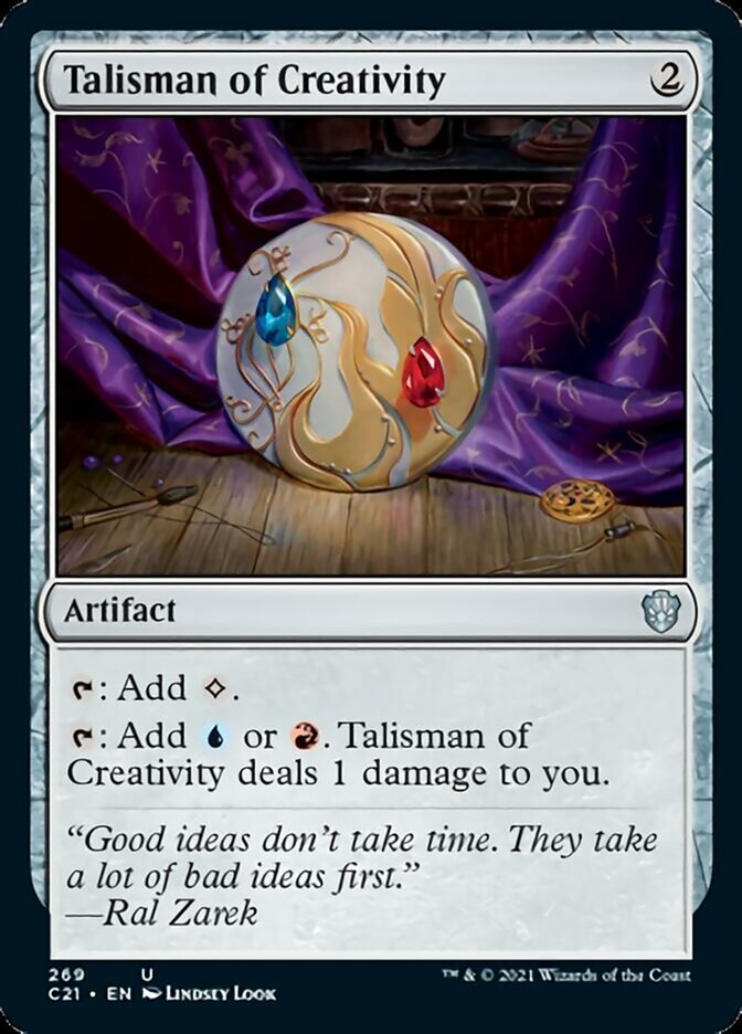 Talisman of Creativity [Commander 2021] | Odin's Place