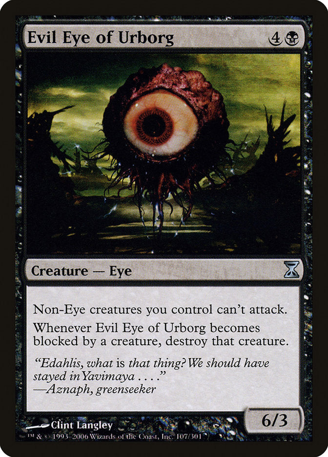 Evil Eye of Urborg (107) [Time Spiral] | Odin's Place