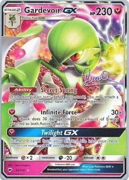 Gardevoir GX (93/147) (Infinite Force - Diego Cassiraga) [World Championships 2017] | Odin's Place