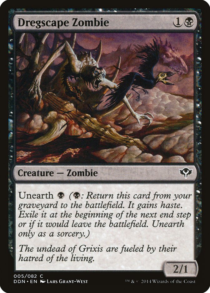 Dregscape Zombie (5) [Duel Decks: Speed vs. Cunning] | Odin's Place