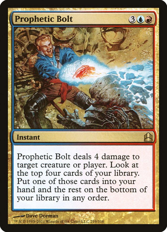 Prophetic Bolt (219) [Commander 2011] | Odin's Place