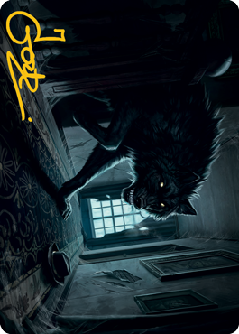 Primal Adversary Art Card (Gold-Stamped Signature) [Innistrad: Midnight Hunt Art Series] | Odin's Place