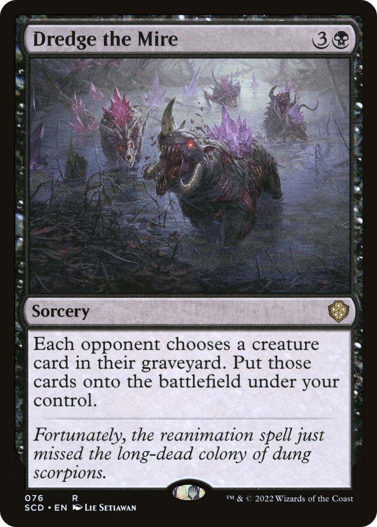 Dredge the Mire [Starter Commander Decks] | Odin's Place