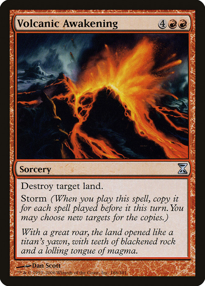Volcanic Awakening (186) [Time Spiral] | Odin's Place
