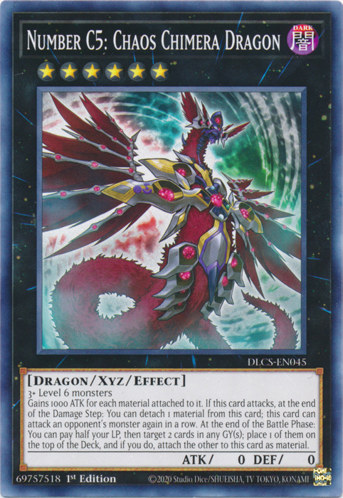 Number C5: Chaos Chimera Dragon [DLCS-EN045] Common | Odin's Place