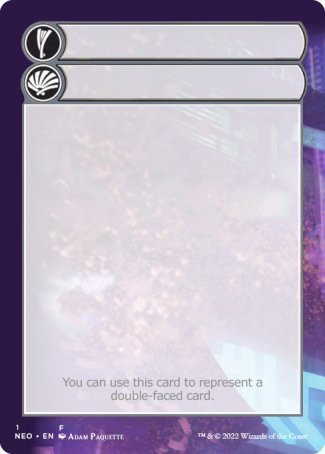 Helper Card (1/9) [Kamigawa: Neon Dynasty Tokens] | Odin's Place