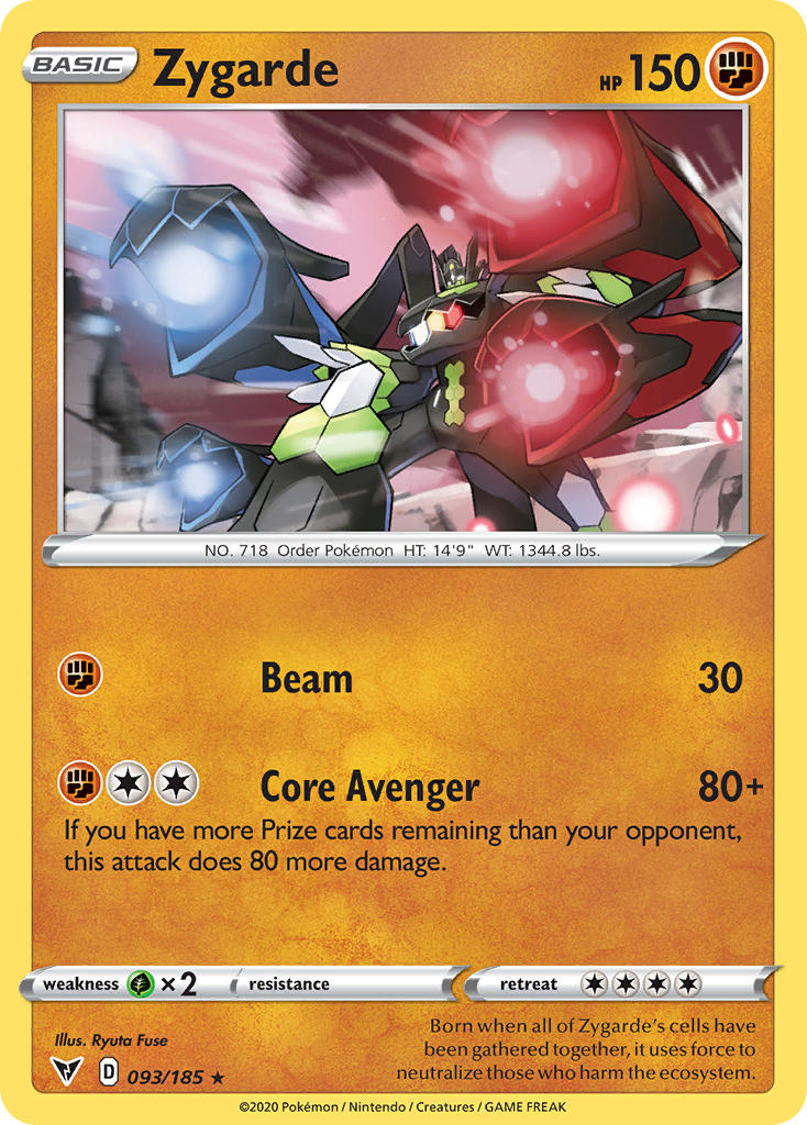 Zygarde (093/185) [Sword & Shield: Vivid Voltage] | Odin's Place