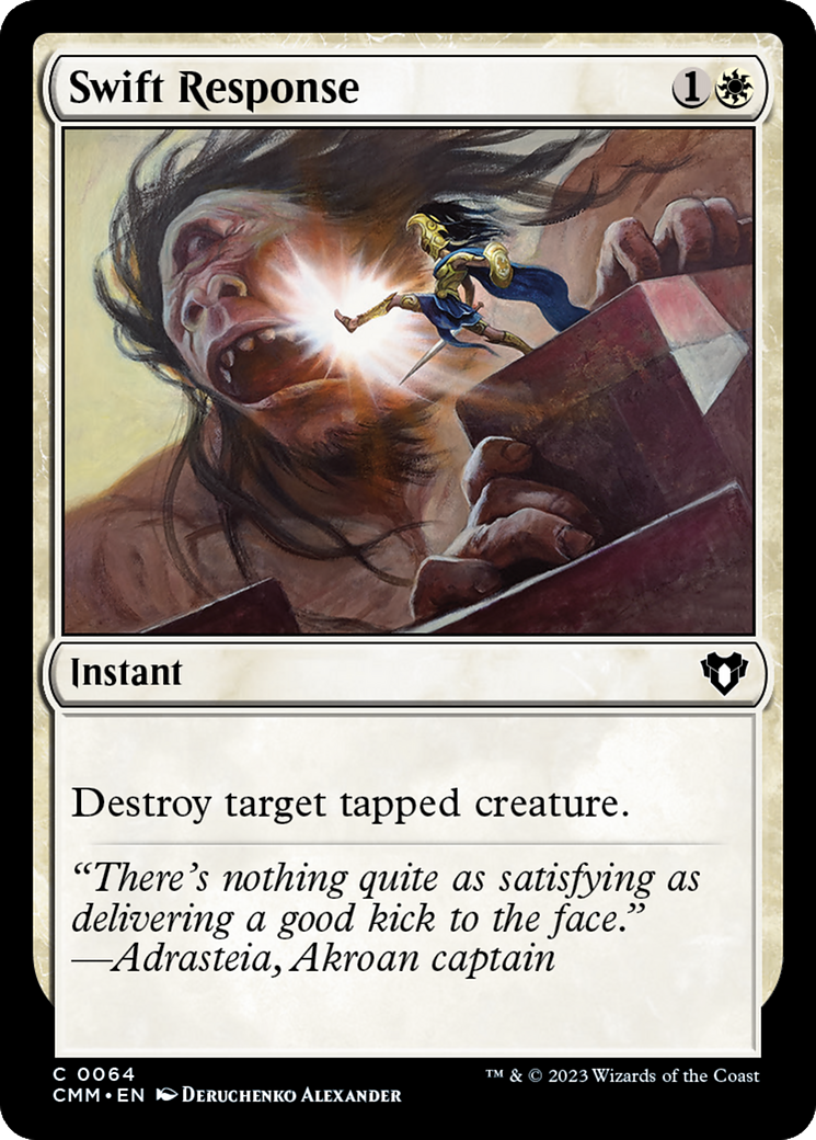 Swift Response [Commander Masters] | Odin's Place