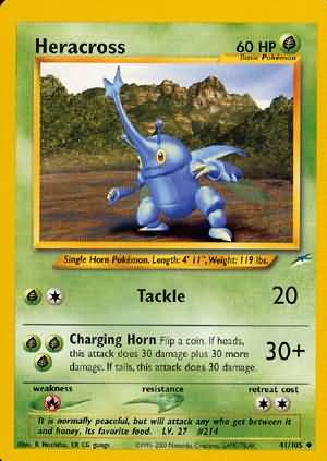 Heracross (41/105) [Neo Destiny Unlimited] | Odin's Place