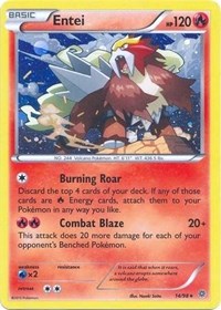Entei (14/98) (Cosmos Holo) (Blister Exclusive) [XY: Ancient Origins] | Odin's Place