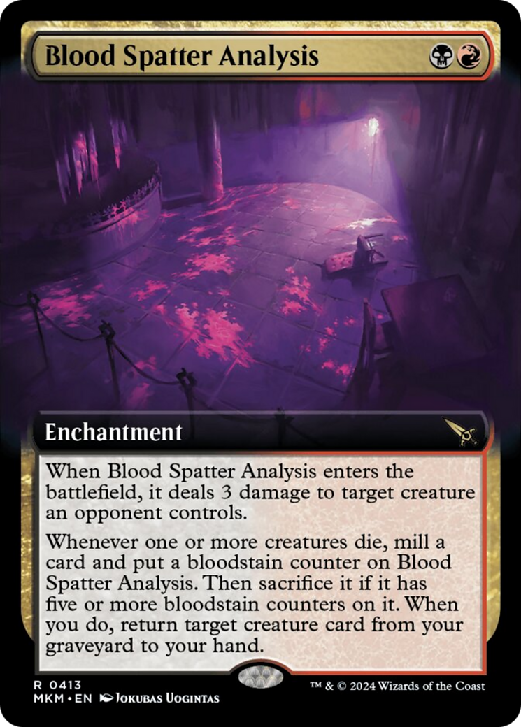 Blood Spatter Analysis (Extended Art) [Murders at Karlov Manor] | Odin's Place