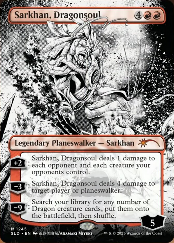 Sarkhan, Dragonsoul (Borderless) [Secret Lair Drop Series] | Odin's Place