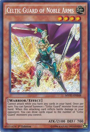 Celtic Guard of Noble Arms [MVP1-ENS48] Secret Rare | Odin's Place