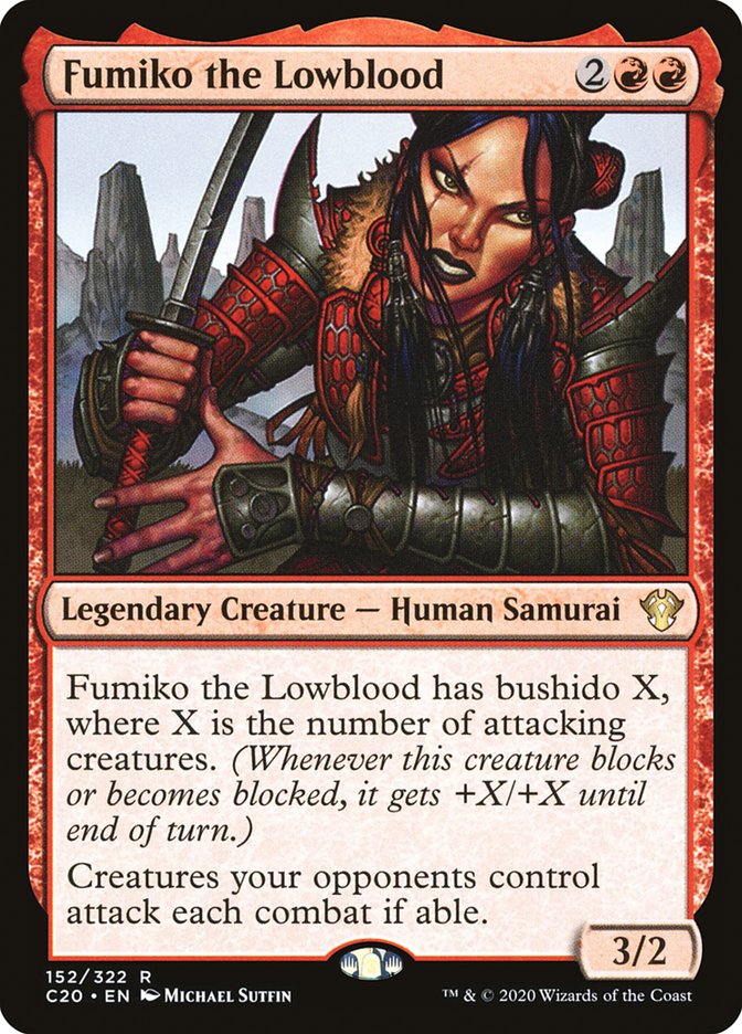 Fumiko the Lowblood [Commander 2020] | Odin's Place