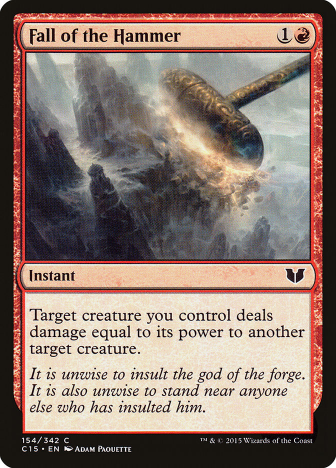 Fall of the Hammer (154) [Commander 2015] | Odin's Place