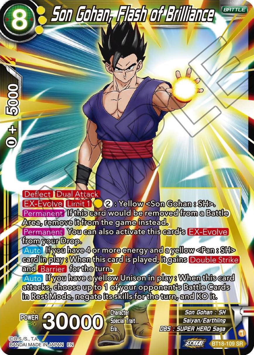 Son Gohan, Flash of Brilliance (BT18-109) [Promotion Cards] | Odin's Place