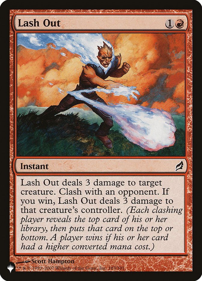 Lash Out [The List] | Odin's Place