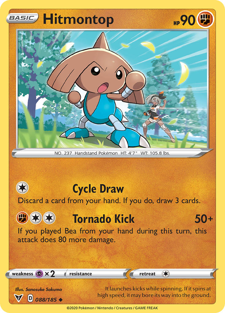 Hitmontop (088/185) [Sword & Shield: Vivid Voltage] | Odin's Place