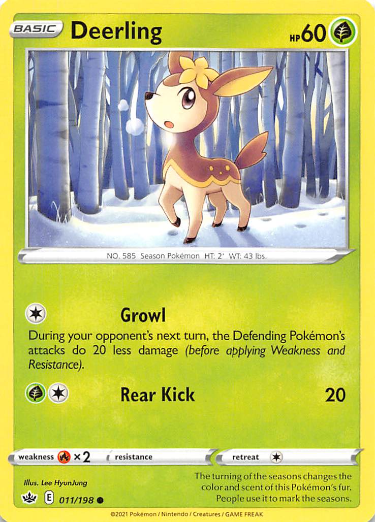 Deerling (011/198) [Sword & Shield: Chilling Reign] | Odin's Place