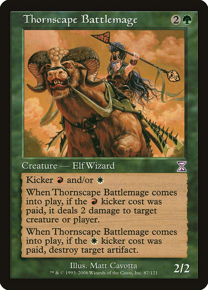 Thornscape Battlemage (87) [Time Spiral Timeshifted] | Odin's Place