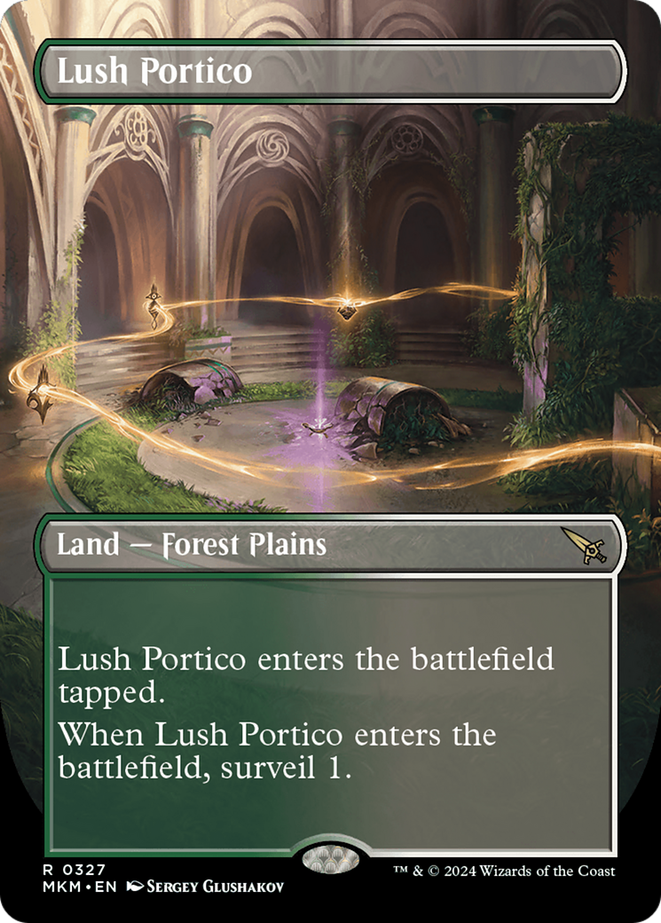 Lush Portico (Borderless) [Murders at Karlov Manor] | Odin's Place