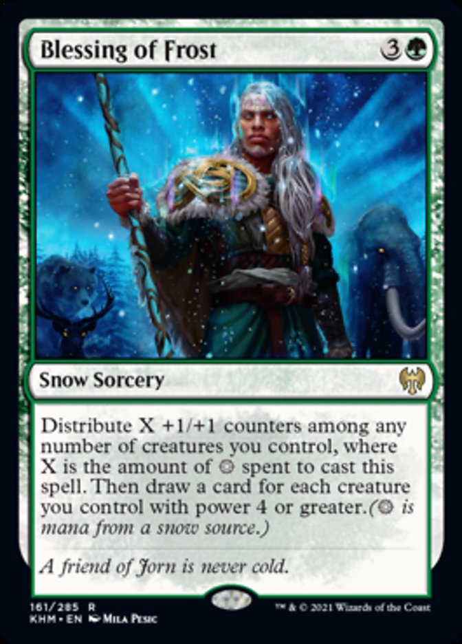 Blessing of Frost [Kaldheim] | Odin's Place