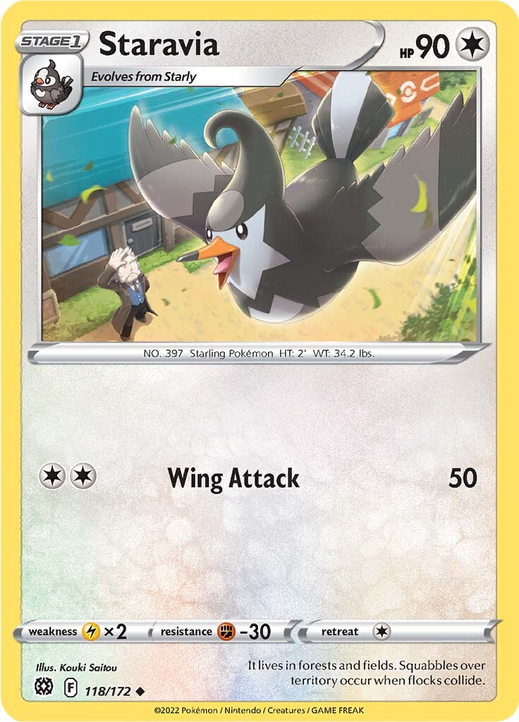 Staravia (118/172) [Sword & Shield: Brilliant Stars] | Odin's Place