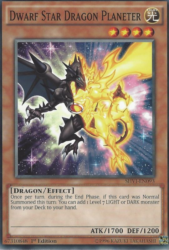 Dwarf Star Dragon Planeter [SHVI-EN093] Common | Odin's Place