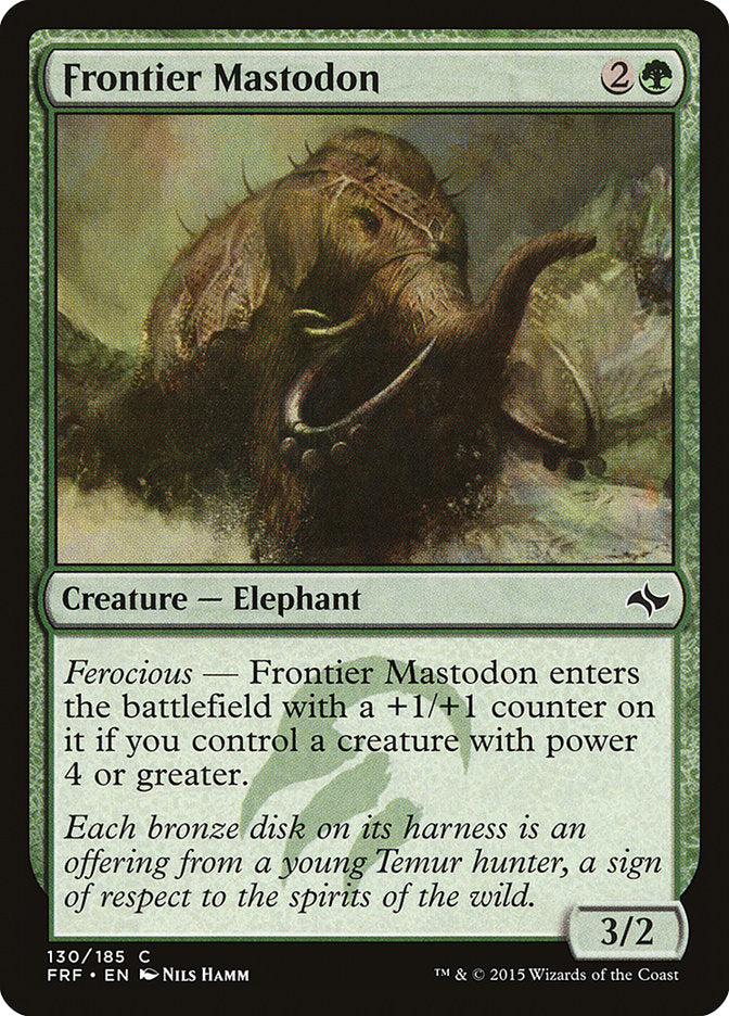 Frontier Mastodon (130) [Fate Reforged] | Odin's Place