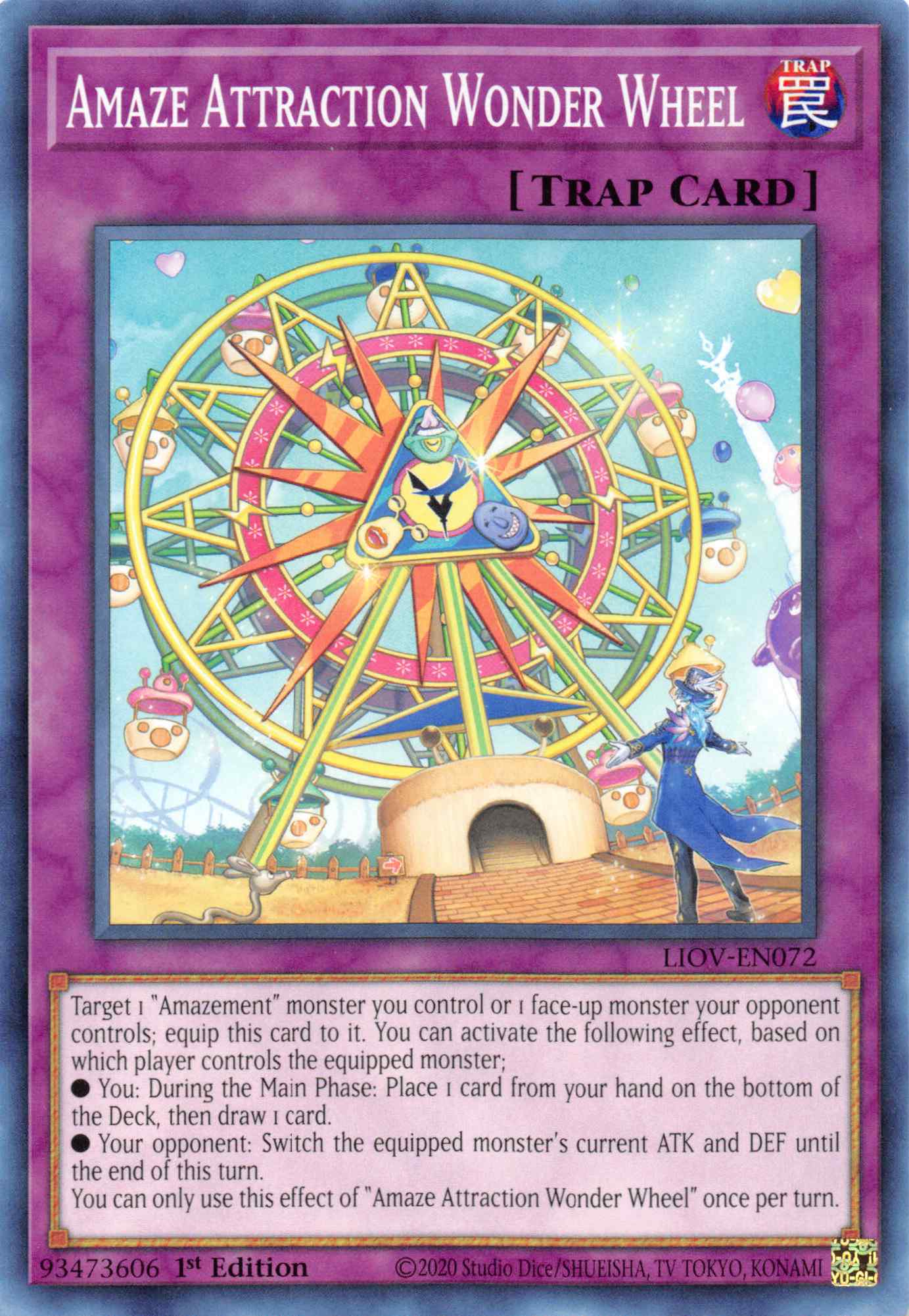 Amaze Attraction Wonder Wheel [LIOV-EN072] Common | Odin's Place