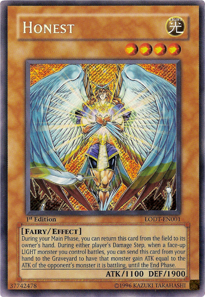 Honest [LODT-EN001] Secret Rare | Odin's Place
