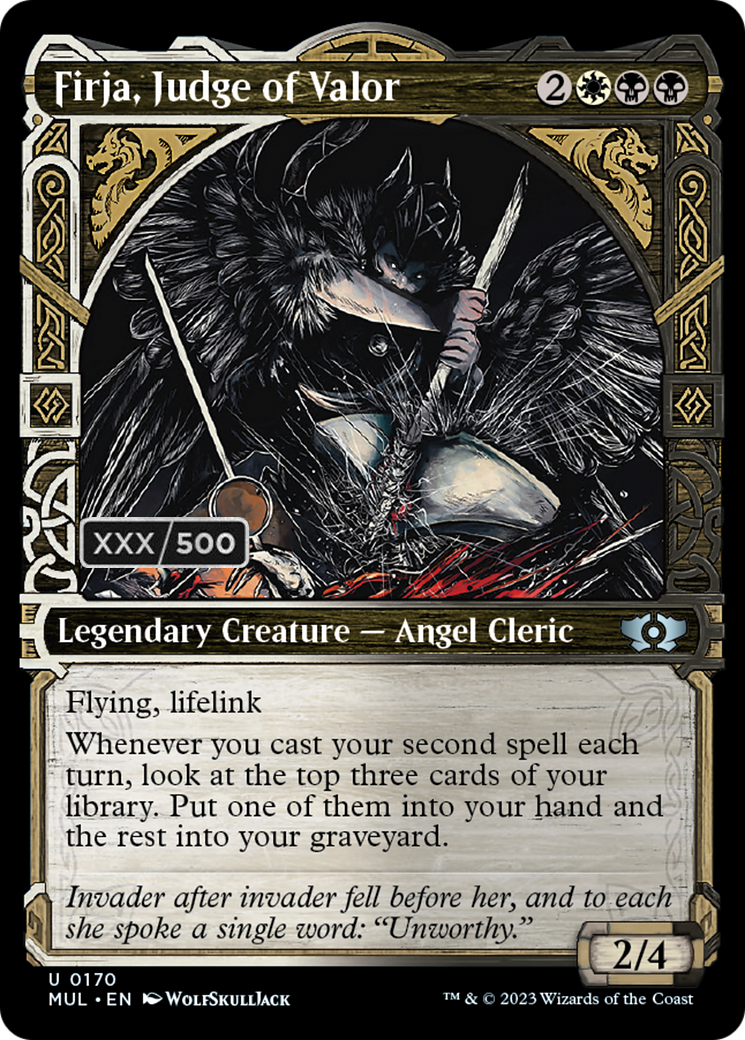 Firja, Judge of Valor (Serialized) [Multiverse Legends] | Odin's Place