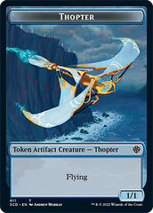 Bird // Thopter Double-Sided Token [Starter Commander Decks] | Odin's Place